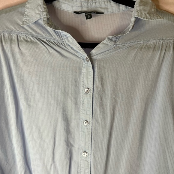 Express Blue Top Size X-Small - Picture 5 of 5